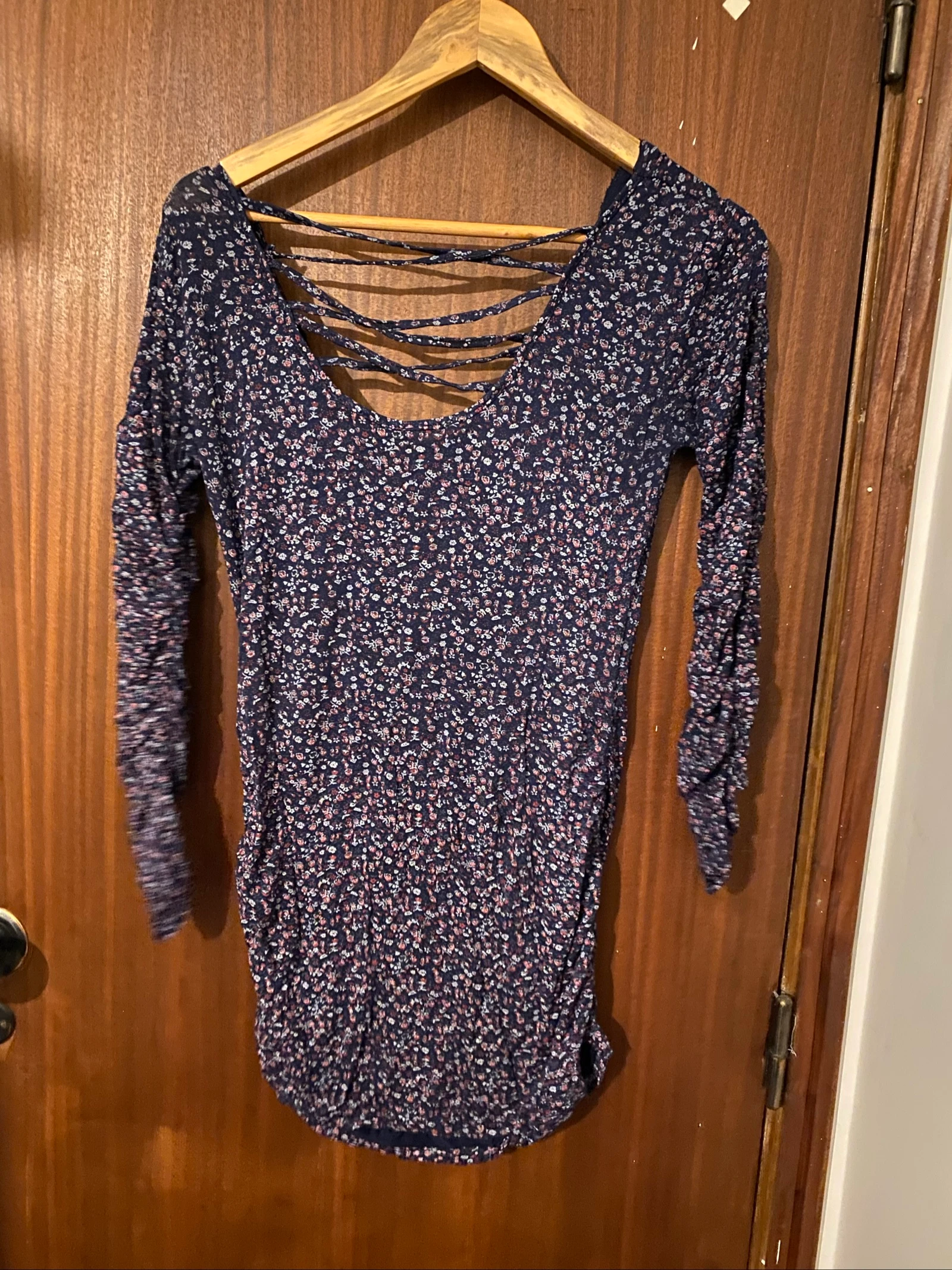Bloemenblouse met lange mouwen – photo 3